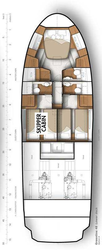 Noleggio Yacht di lusso Greenline Yachts con patente nautica
