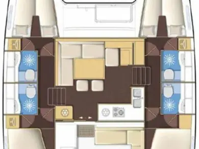 Noleggio a Sebenico – Lagoon Lagoon 400 S2 su SamBoat