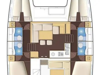 Noleggio barche Pola economico Lagoon 400 S2