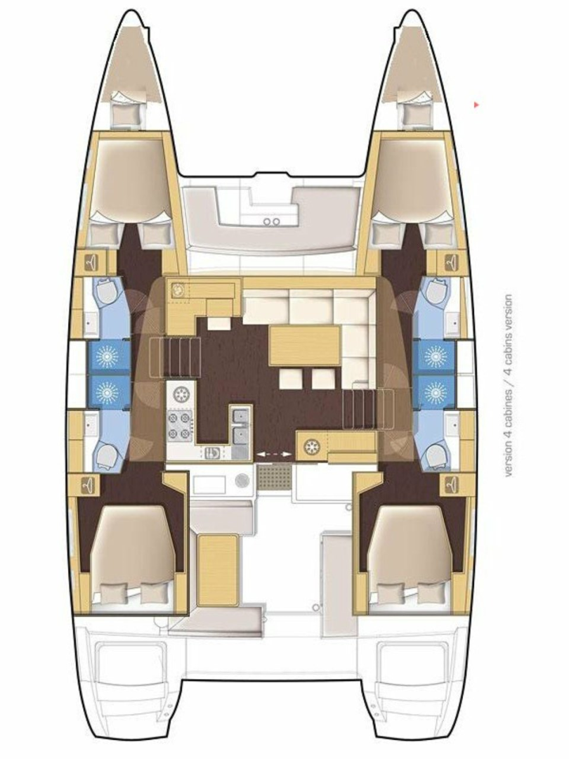 Noleggio Catamarano a Palma de Maiorca – Lagoon Lagoon 450