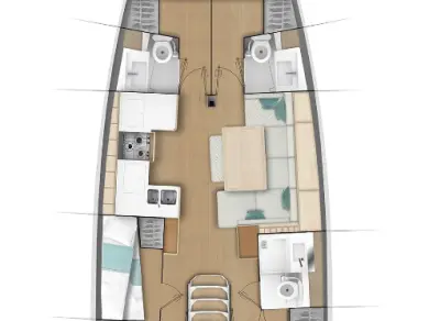 Noleggio barche Gouviá economico Sun Odyssey 490