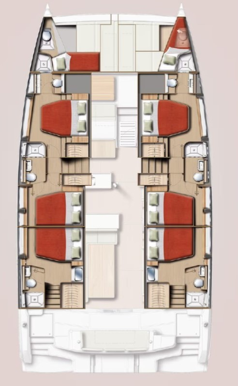 Noleggio Catamarano con o senza skipper Bali a Nassau