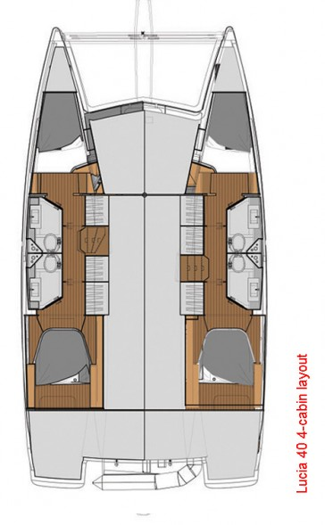 Noleggio barche Fountaine Pajot Lucia 40 a Seget Donji su Samboat