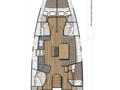 Bénéteau Oceanis 46.1 da affittare a  Seget Donji