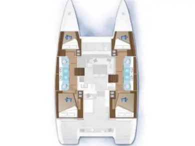 Noleggio a Castelli – Lagoon Lagoon 40 su SamBoat