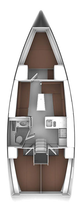 Noleggio Barca a vela a Spalato – Bavaria Cruiser 37