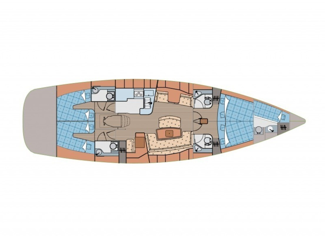 Noleggio Barca a vela a Pirovac – Elan Impression 514