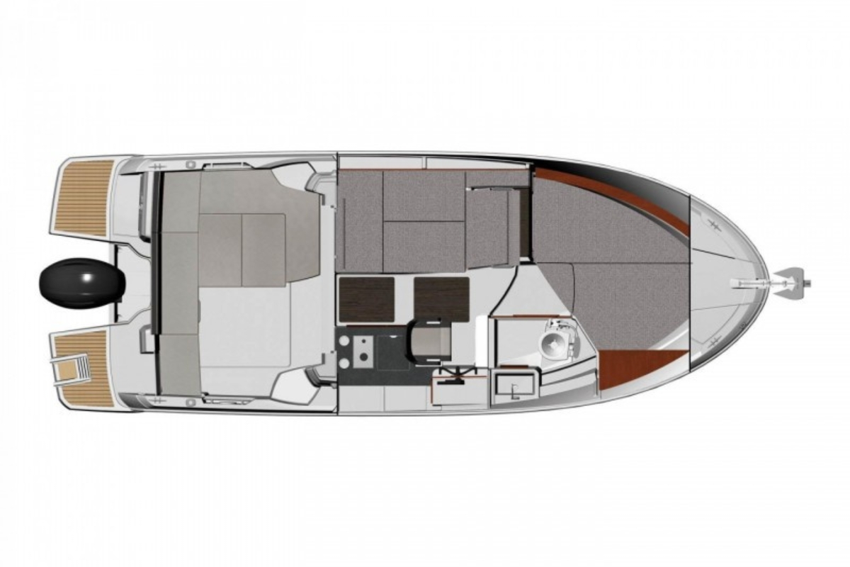 Noleggio Barca a motore a Pirovac – Jeanneau Merry Fisher 795