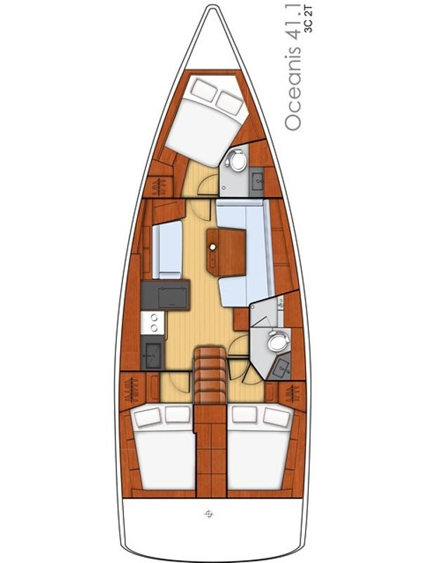 Noleggio barche Bénéteau Oceanis 41.1 a Zaravecchia (Biograd) su Samboat