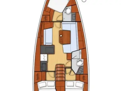 Noleggio barche Bénéteau Oceanis 41.1 a Zaravecchia (Biograd) su Samboat