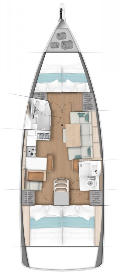 Noleggiare una Jeanneau Sun Odyssey 440 a Sukošan