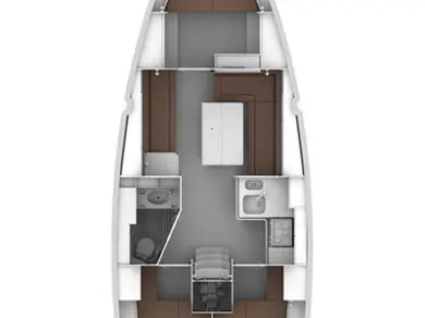 Noleggio Barca a vela Bavaria con patente nautica
