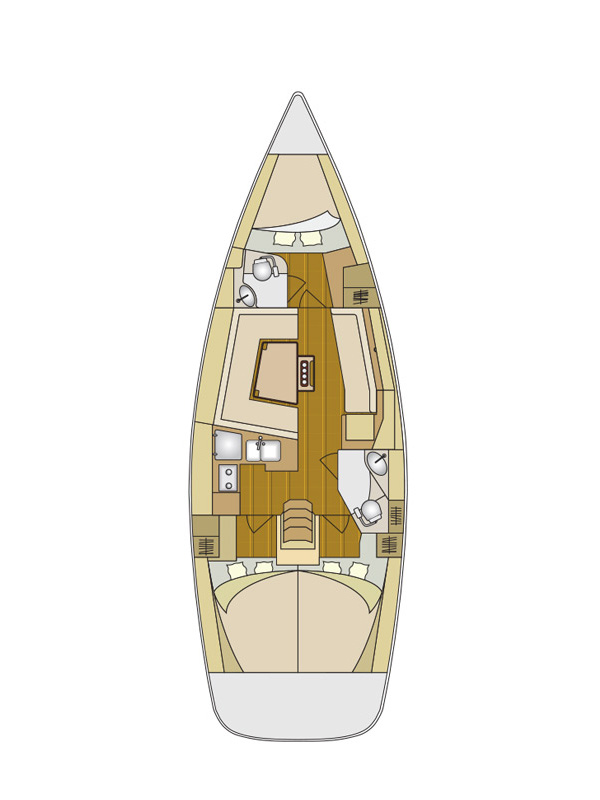 Noleggio Barca a vela Elan con patente nautica