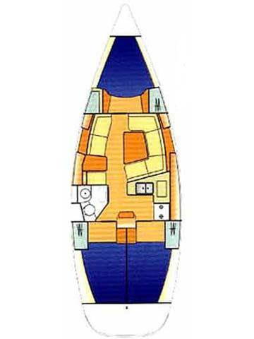 Noleggio Barca a vela Jeanneau con patente nautica