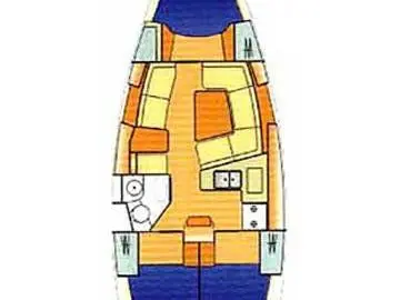 Noleggio Barca a vela Jeanneau con patente nautica