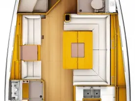 Noleggio barche Jeanneau Sun Odyssey 449 a Lávrio su Samboat