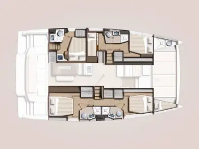 Noleggio Catamarano Bali con patente nautica