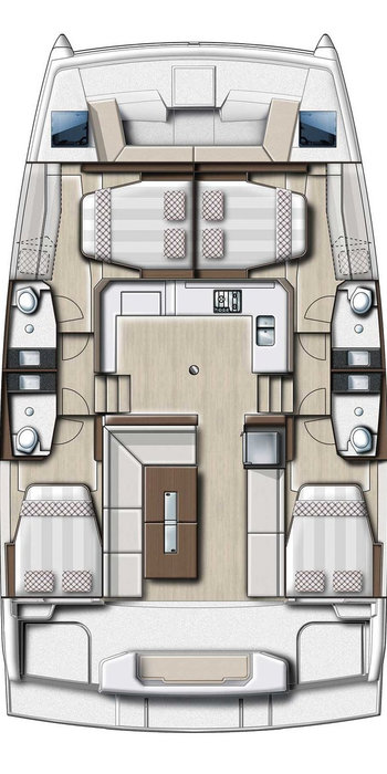 Noleggio barche Lefkáda economico Bali Catspace Voile