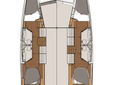 Fountaine Pajot Lucia 40 da affittare a  Lefkáda