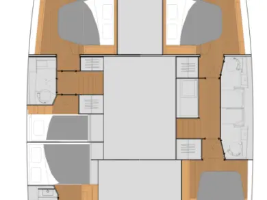 Noleggio Catamarano a Scardona – Fountaine Pajot Tanna 47