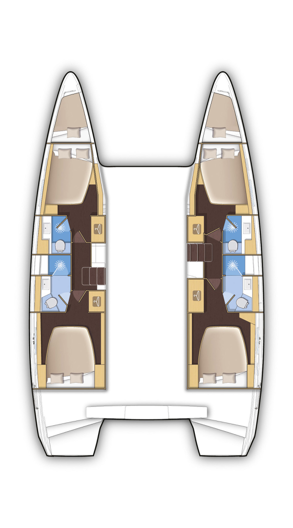 Noleggio Catamarano con o senza skipper Lagoon a Préveza