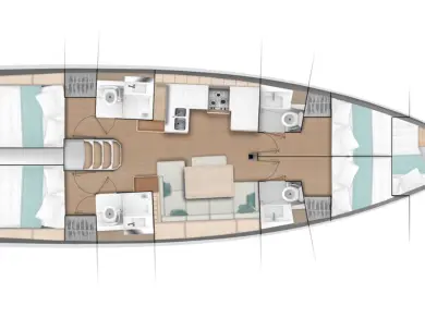 Jeanneau Sun Odyssey 490 da affittare a  Álimos