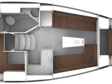 Noleggio barche Zara economico Cruiser 34 Style