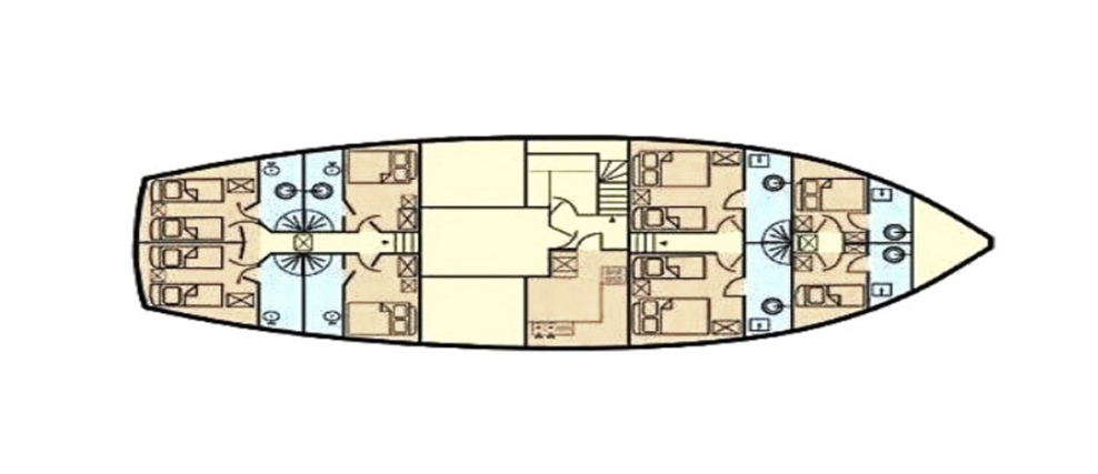 Noleggio Barca a vela a Kaštel Gomilica – Yener-Yachts Queen of Adriatic