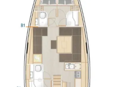 Hanse Hanse 458 da affittare a  Seget Donji