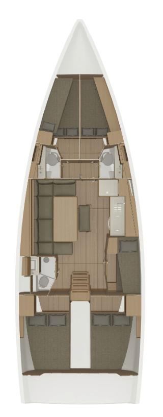 Noleggio Barca a vela Dufour con patente nautica