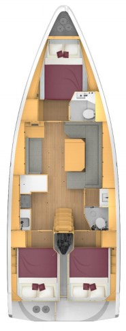 Noleggio barche Zara economico Bavaria C42
