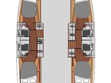 Fountaine Pajot Astrea 42 da affittare a  Zara