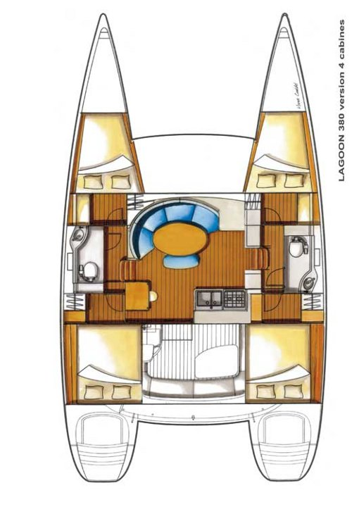Noleggio barche Lávrio economico Lagoon 380