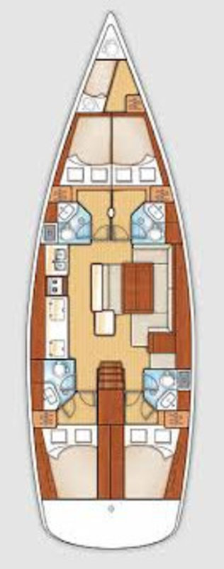 Bénéteau Oceanis 50 da affittare a  Lávrio