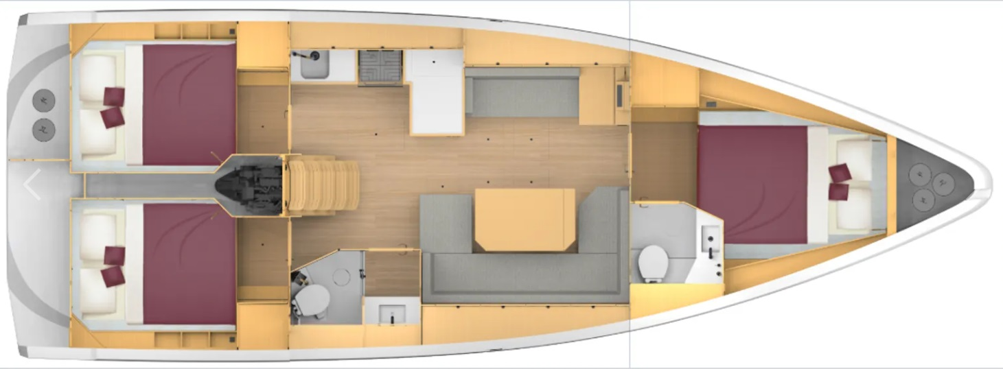 Noleggio Barca a vela a Lefkáda – Bavaria Bavaria C42