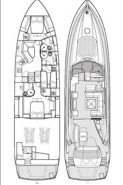 Noleggio a Castelli – Sunseeker Sunseeker Predator 72 su SamBoat