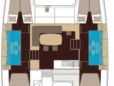 Noleggio Catamarano a Álimos – Lagoon Lagoon 400
