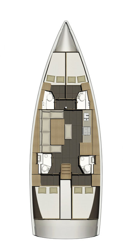 Noleggio Barca a vela a Trogir – Dufour Dufour 460 Grand Large