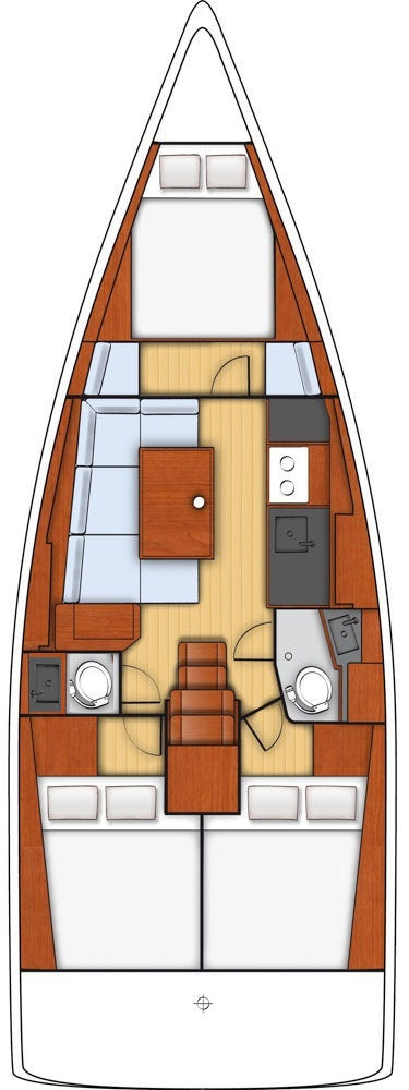Noleggio barche Zaravecchia (Biograd) economico Oceanis 38