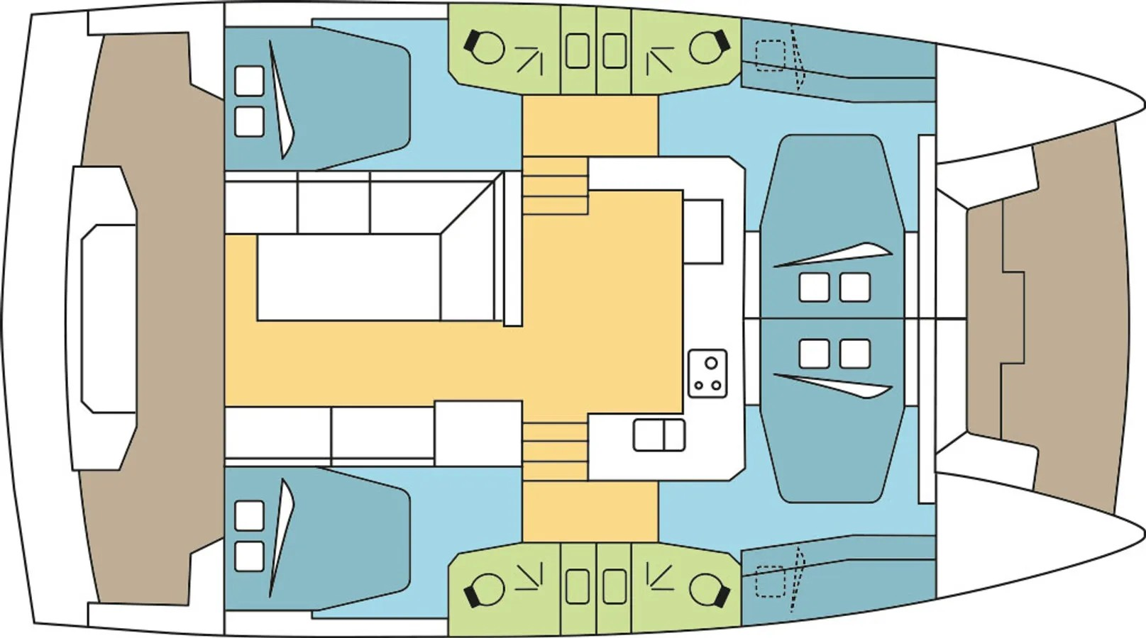 Noleggio Catamarano con o senza skipper Bali a Préveza