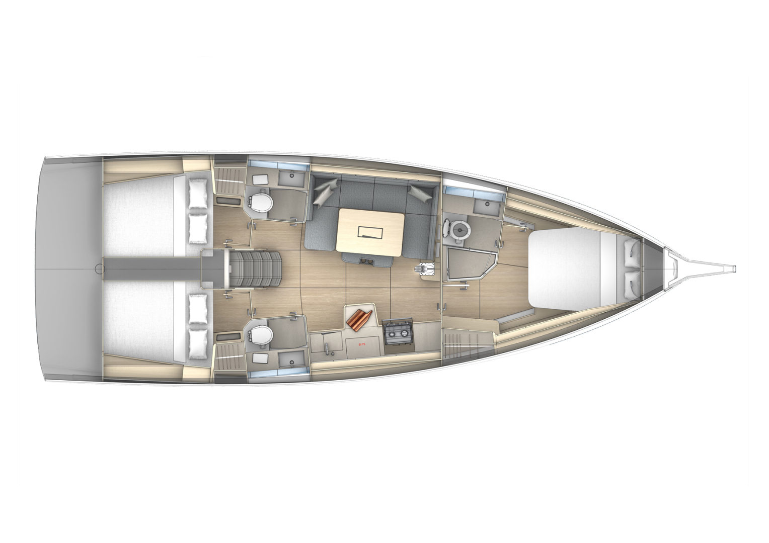 Noleggio Barca a vela a Pálairos – Dufour Dufour 41