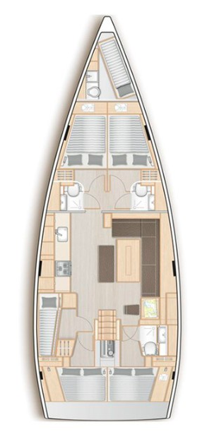 Noleggio Barca a vela a Lávrio – Hanse Hanse 508