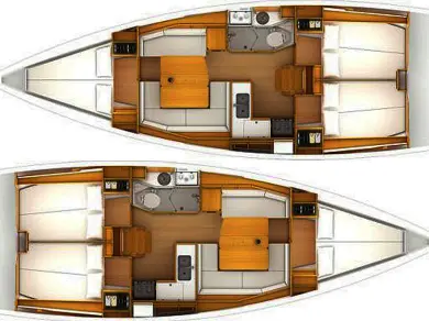 Jeanneau Sun Odyssey 389 da affittare a  Gouviá
