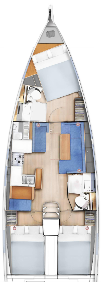 Noleggio Barca a vela a Lávrio – Jeanneau Sun Odyssey 410