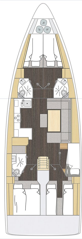 Noleggio Barca a vela a Punat – Bavaria Bavaria C46