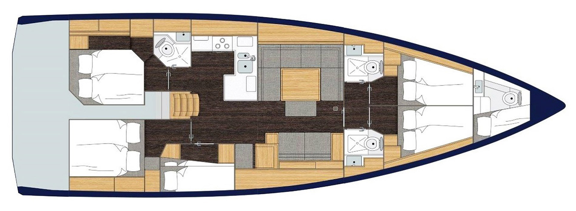 Noleggiare una Bavaria Bavaria C50 a Spalato