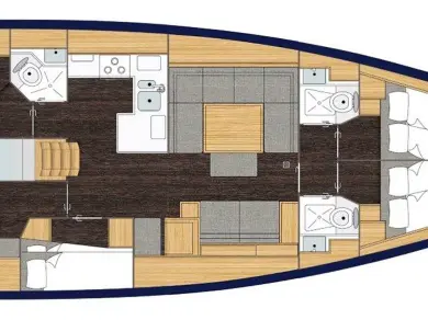 Noleggiare una Bavaria Bavaria C50 a Spalato
