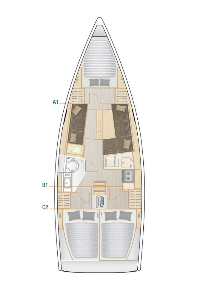 Noleggio barche Hanse Hanse 348 a Pola su Samboat