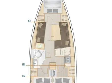Noleggio barche Hanse Hanse 348 a Pola su Samboat
