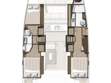 Noleggiare una Bali Bali Catsmart OW - 3 cab. a Sebenico